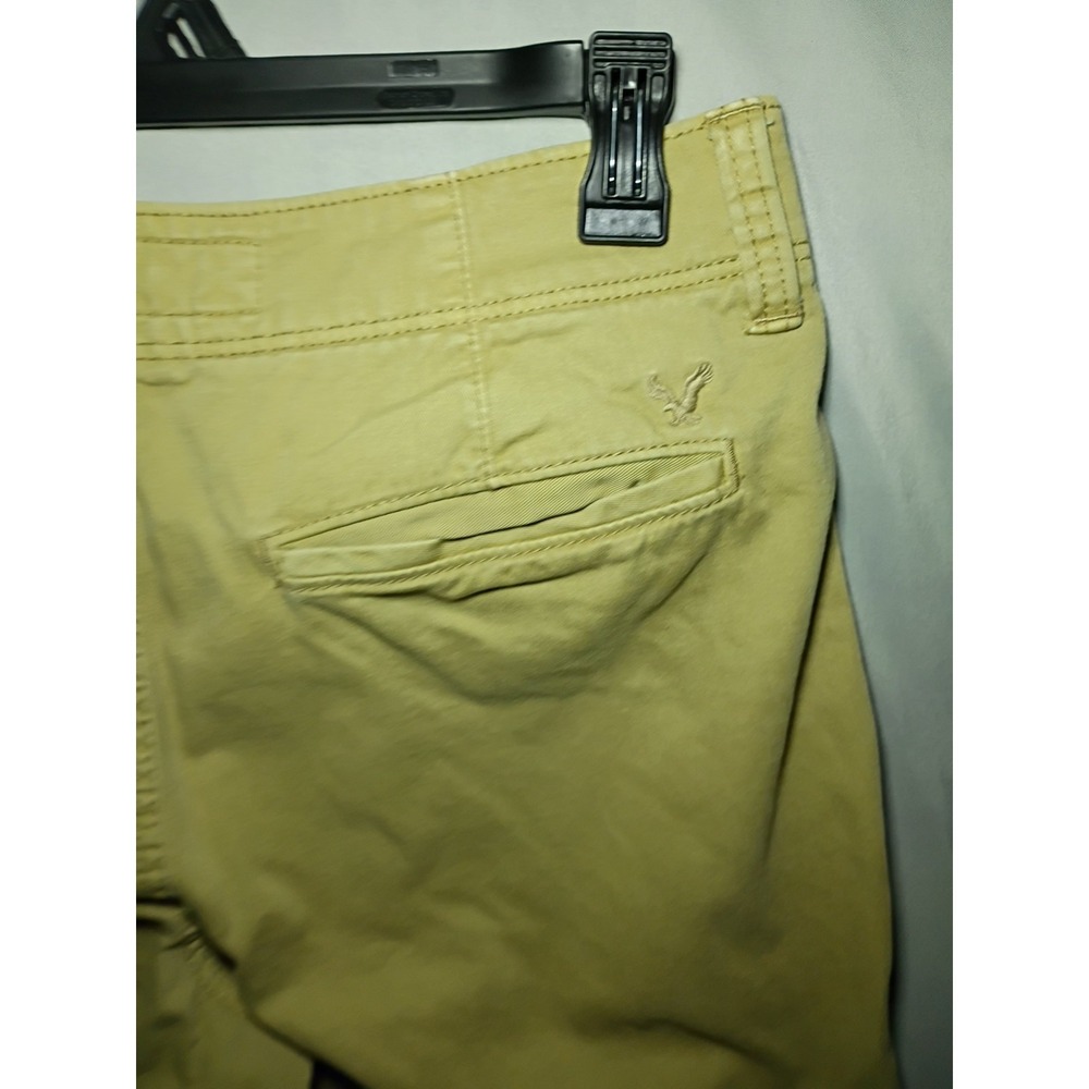 American Eagle Outfitters Longboard Shorts Mens 32 Beige Skater Grunge Bermuda - Picture 7 of 10
